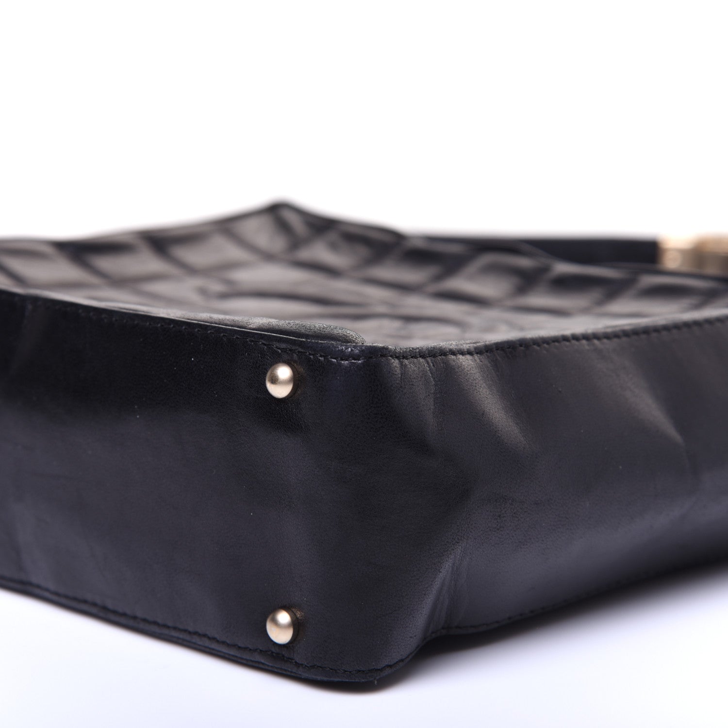 Chanel Lambskin Quilted Small Chocolate Bar Shoulder Bag Black 7 of 12