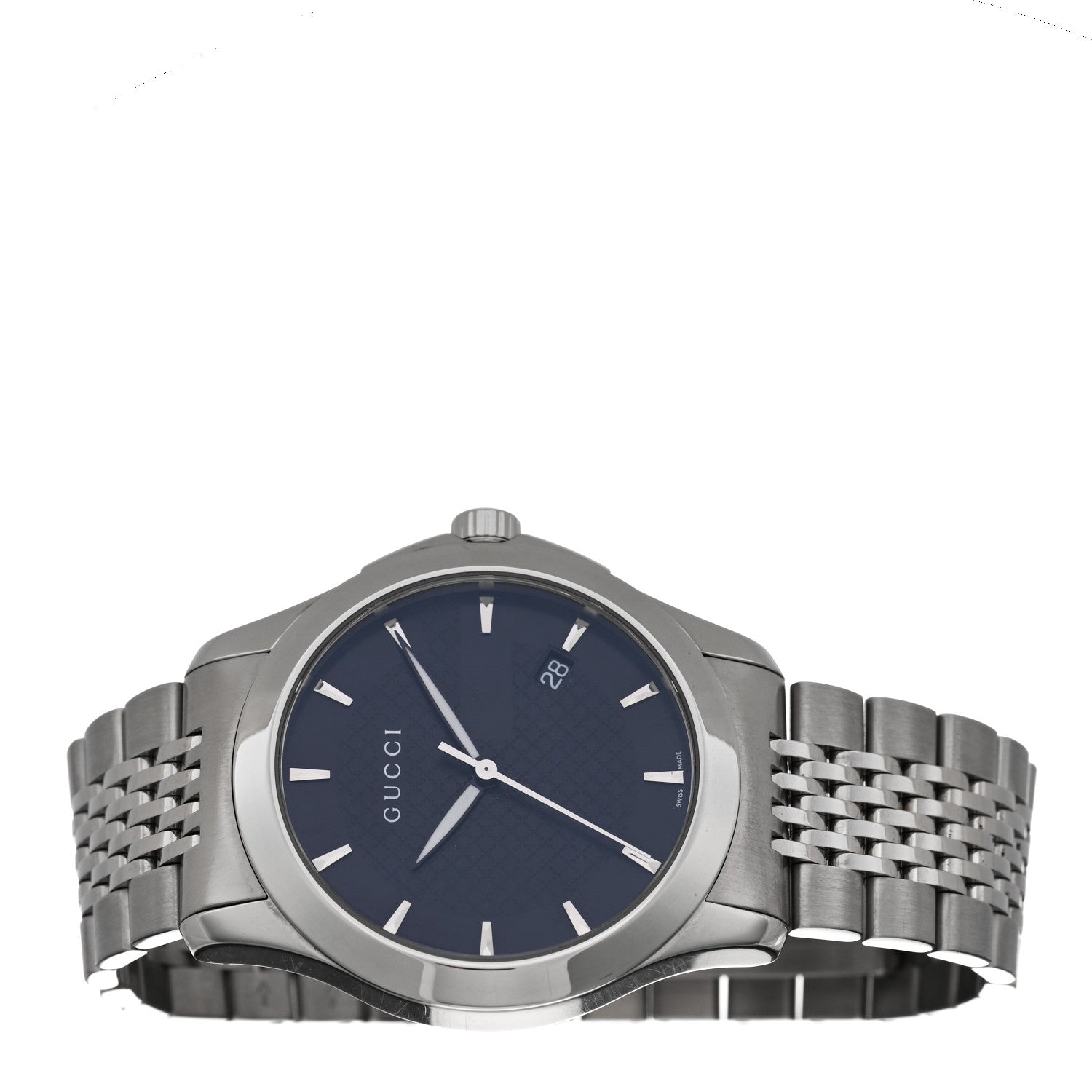 Gucci Stainless Steel 38mm G-Timeless Quartz Watch Black 2 of 4