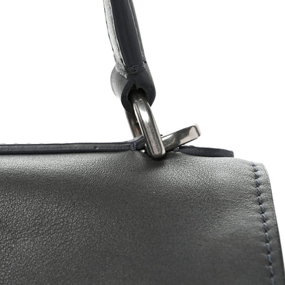 Balenciaga Natural Smooth Calfskin Mini Rodeo Top Handle Handbag Grey 10 of 11
