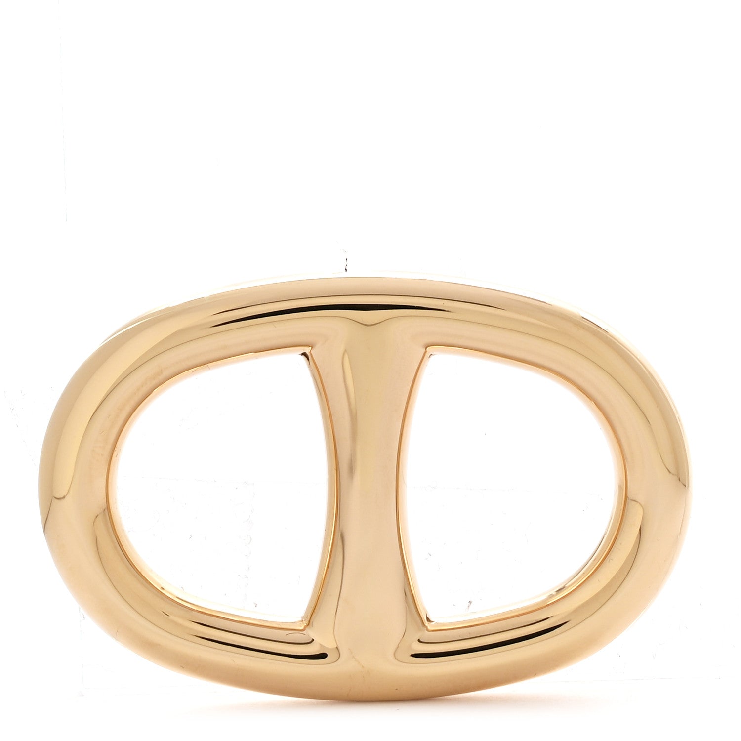 Hermes Permabrass Chaine D'ancre Scarf Ring 1 of 5