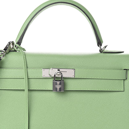 Hermes Epsom Kelly Sellier 32 Vert Criquet 33 of 40