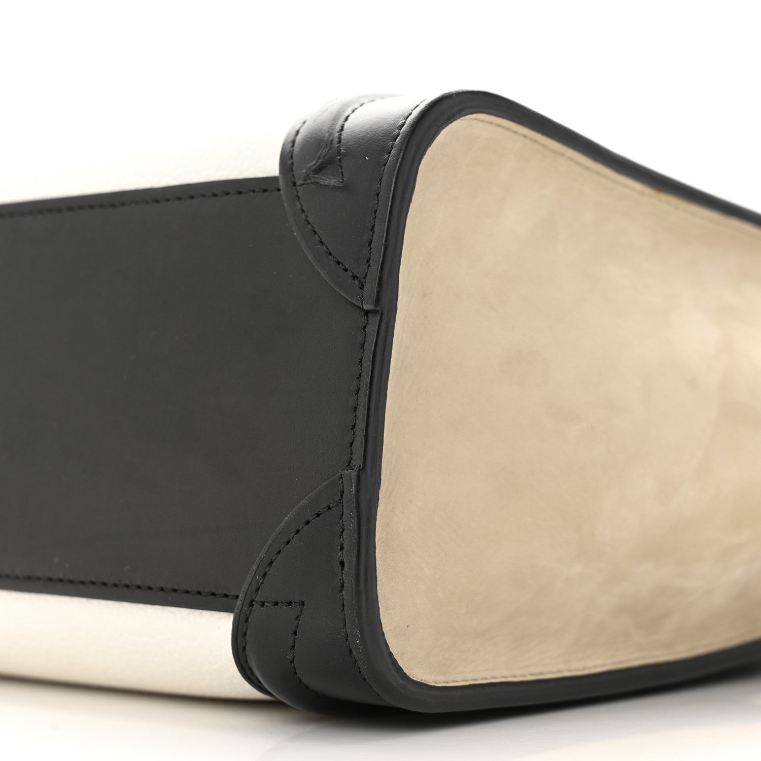 Celine Smooth Drummed Calfskin Nano Tri-Color Luggage White 10 of 16