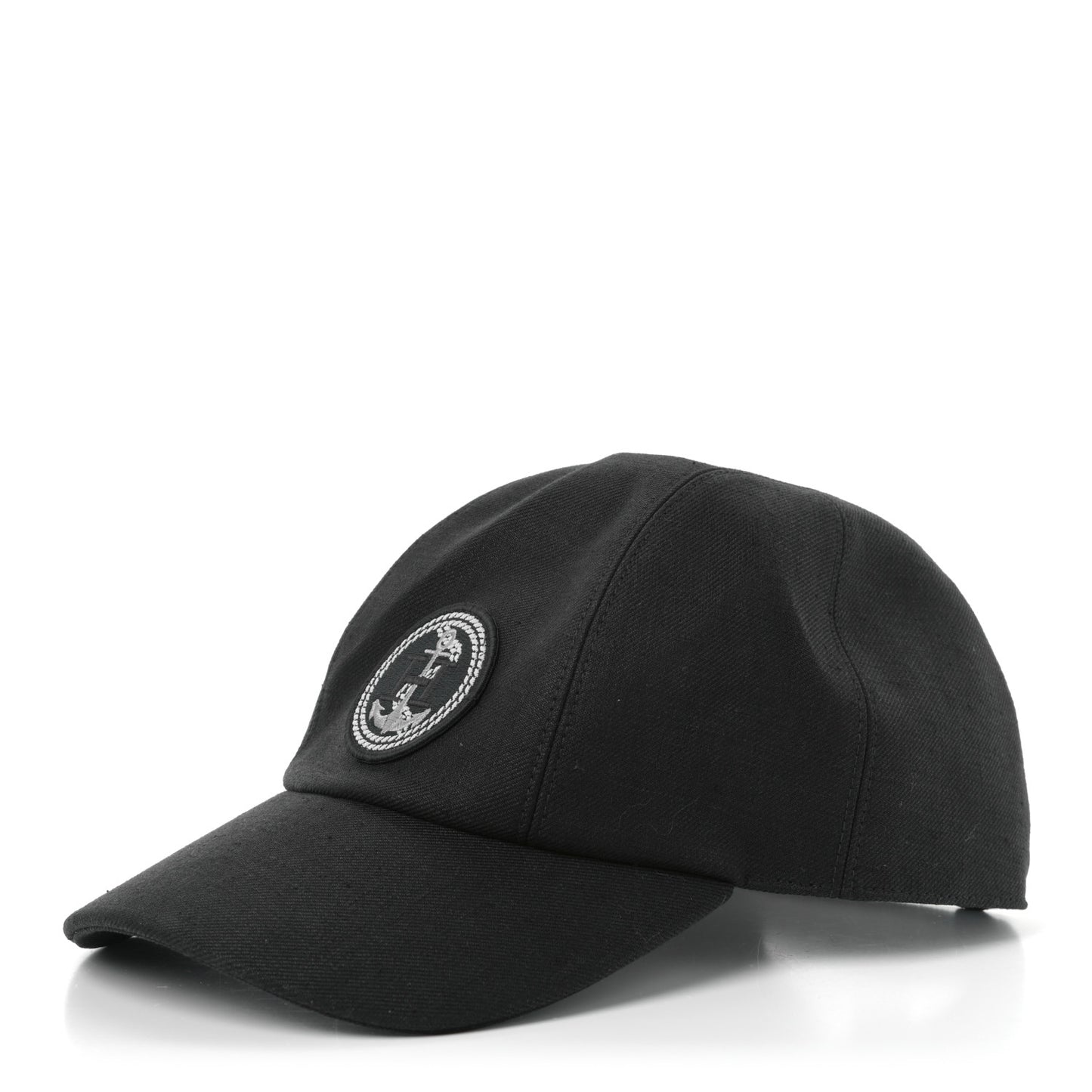 Linen Davis Ancre Cap 57 Black