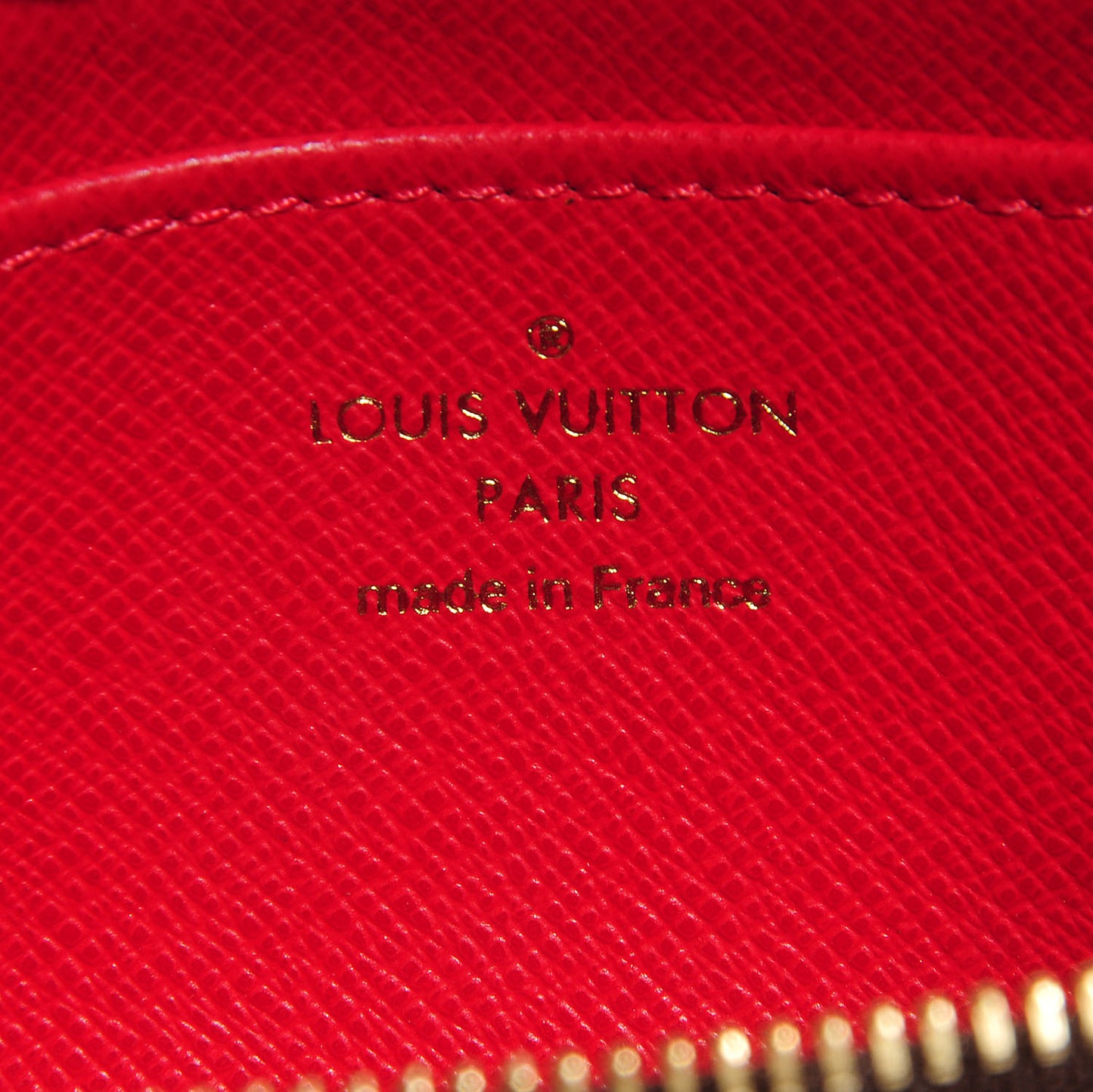 Damier Ebene Complice Trunks and Bags Key Pouch Red