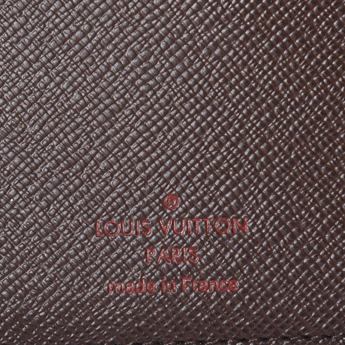 Damier Ebene Medium Ring Agenda Cover