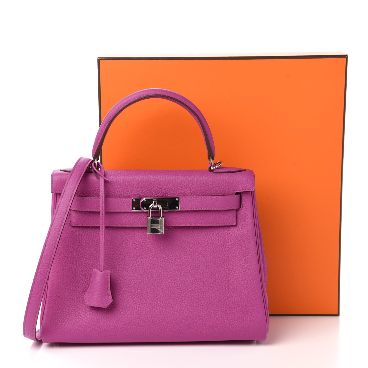 Hermes Togo Kelly Retourne 28 Magnolia 11 of 11