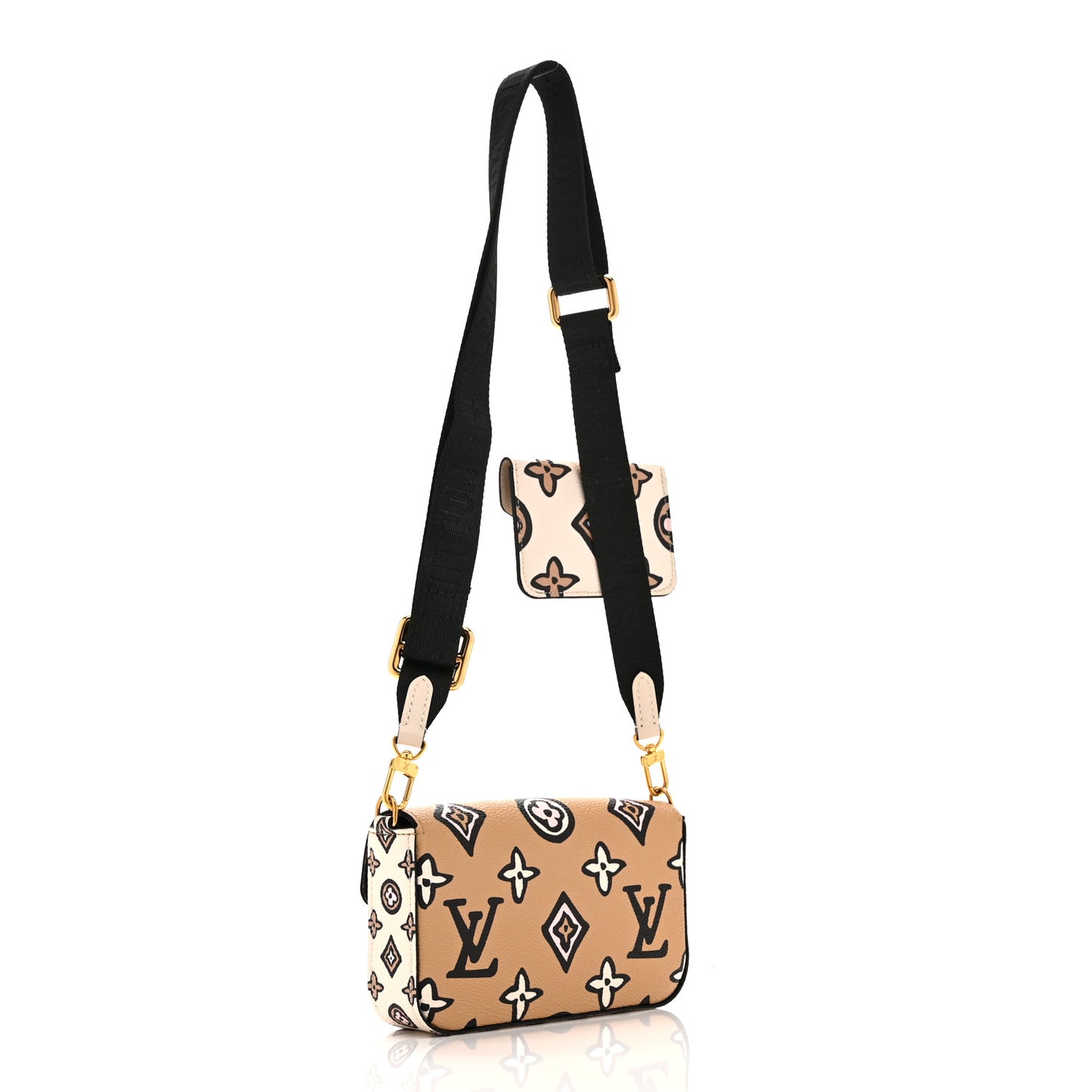Monogram Wild At Heart Felicie Strap & Go Arizona Creme