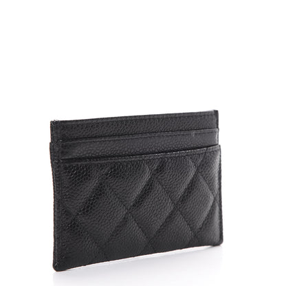 Chanel Caviar Quilted Incognito Card Holder Black 2 of 8