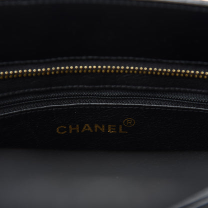 Chanel Patent Quilted Medallion Tote Black 9 of 12