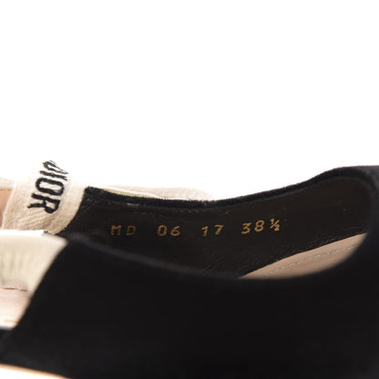 Christian Dior Velvet Ribbon J'Adoir Slingback 65mm Pumps 38.5 Black 9 of 9
