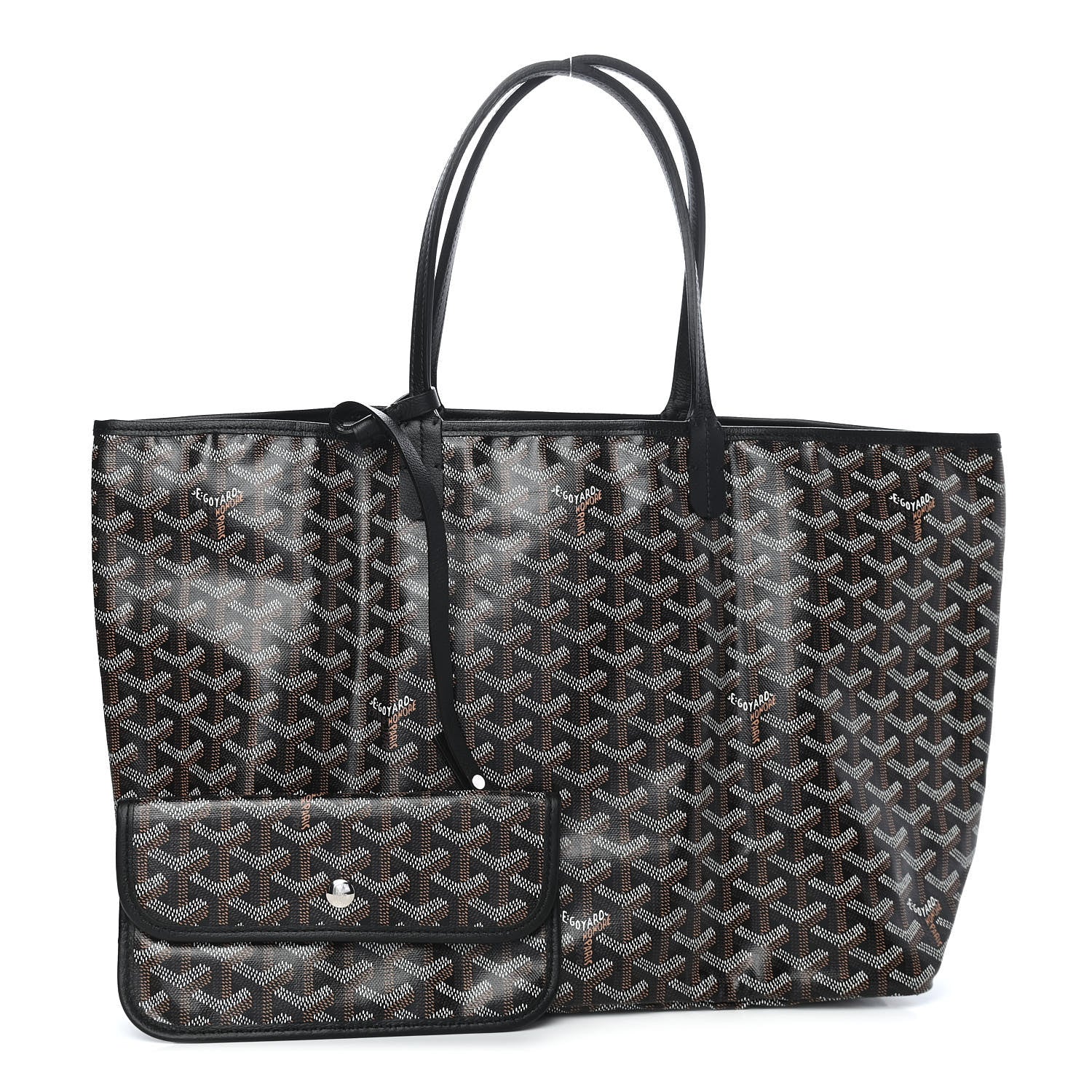 Goyard Goyardine Saint Louis PM Black 1 of 8