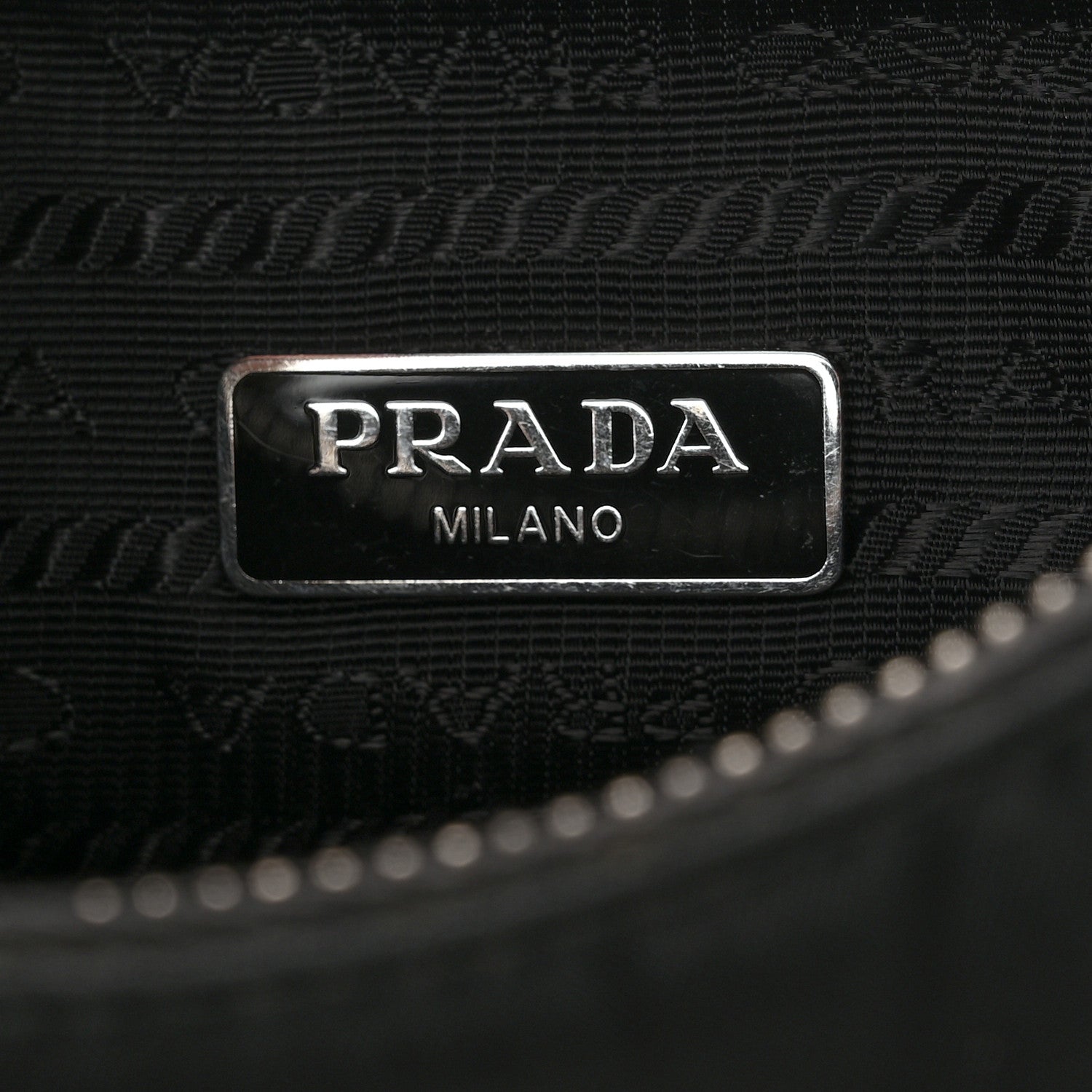 Prada Nylon Re-Edition 2005 Shoulder Bag Black 6 of 11