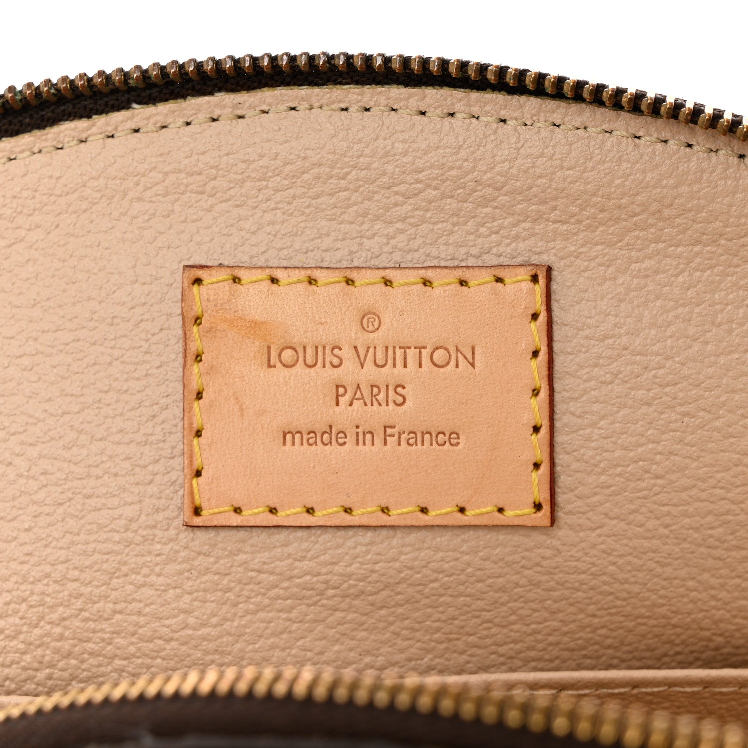 Louis Vuitton Monogram Trousse Demi Ronde 6 of 7