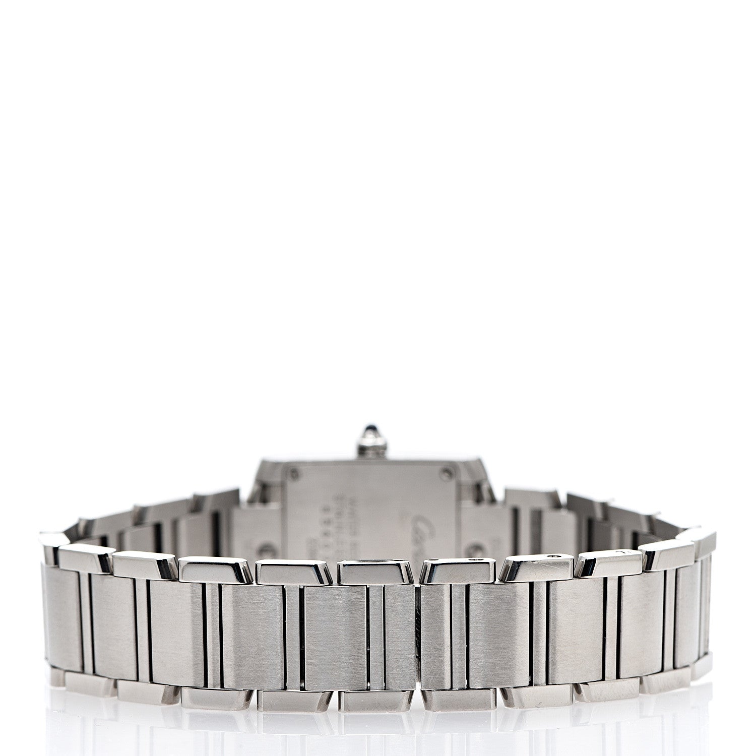 Cartier Stainless Steel 20mm Tank Francaise Quartz Watch 3 of 8