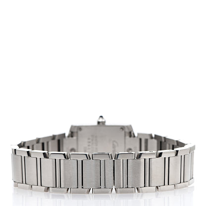 Cartier Stainless Steel 20mm Tank Francaise Quartz Watch 3 of 8