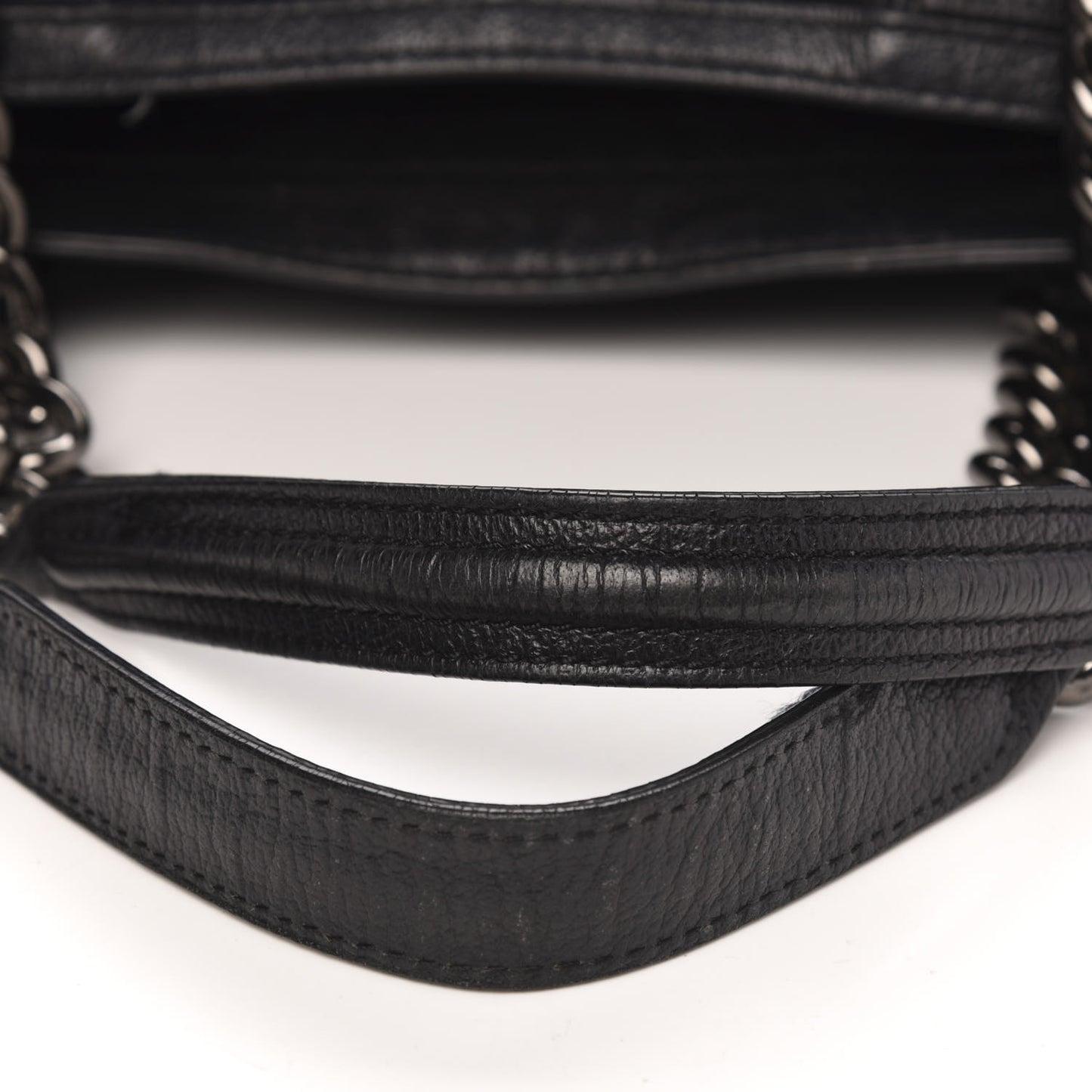 Nylon Tonal Check Torbitt Tote Black