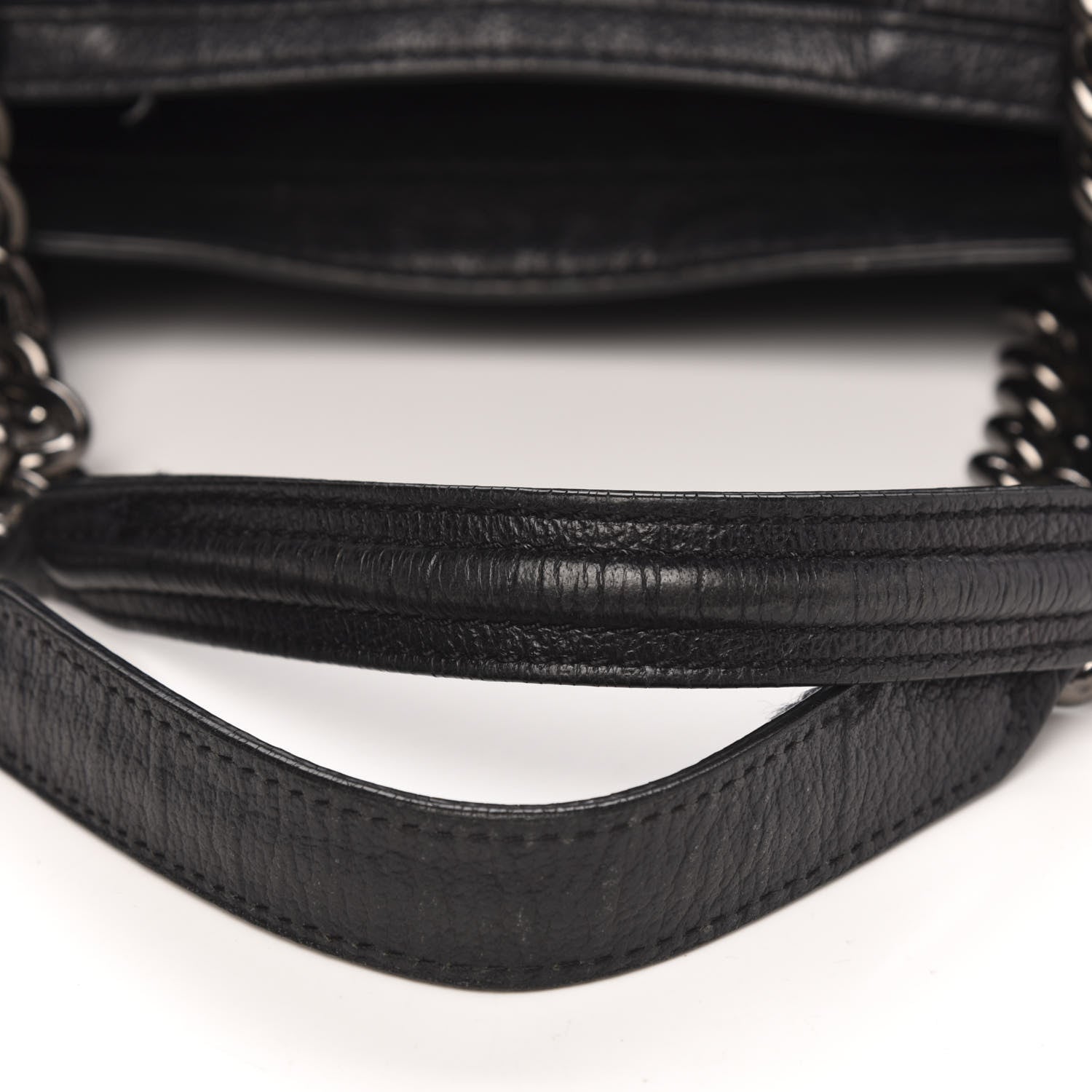 Burberry Nylon Tonal Check Torbitt Tote Black 12 of 16