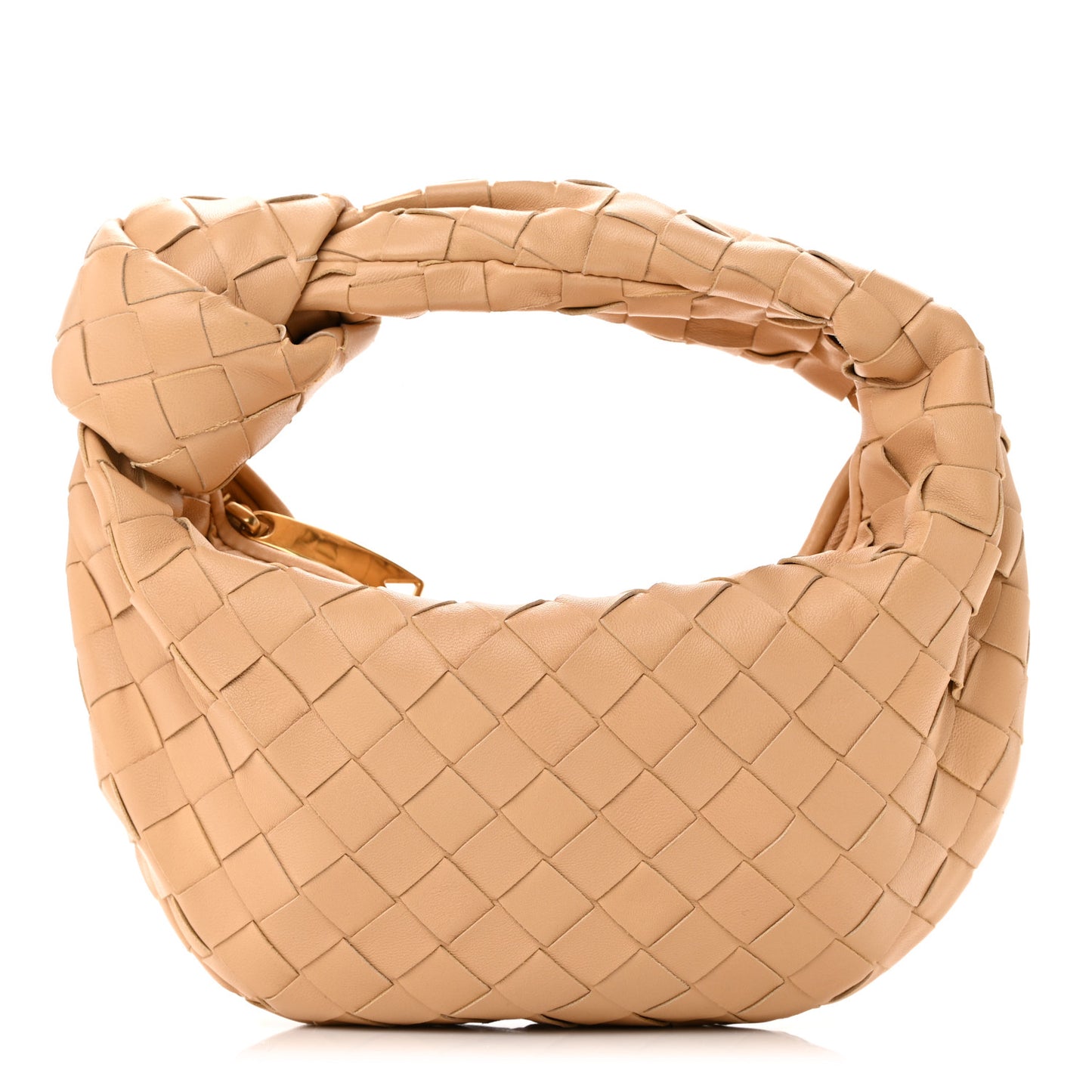 Nappa Intrecciato Mini Jodie Almond