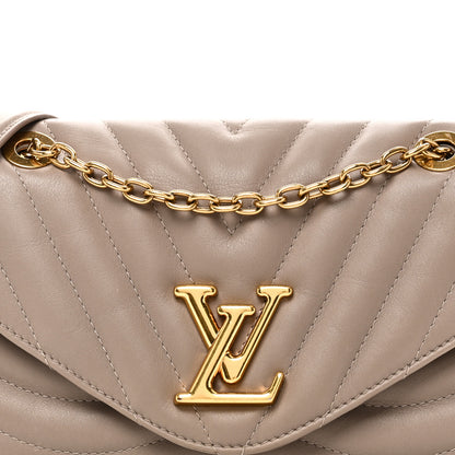 Louis Vuitton Calfskin LV New Wave Chain Bag Taupe 7 of 10