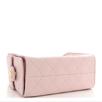Chanel Caviar Quilted Mini Chanel 25 Handbag Light Pink 4 of 11
