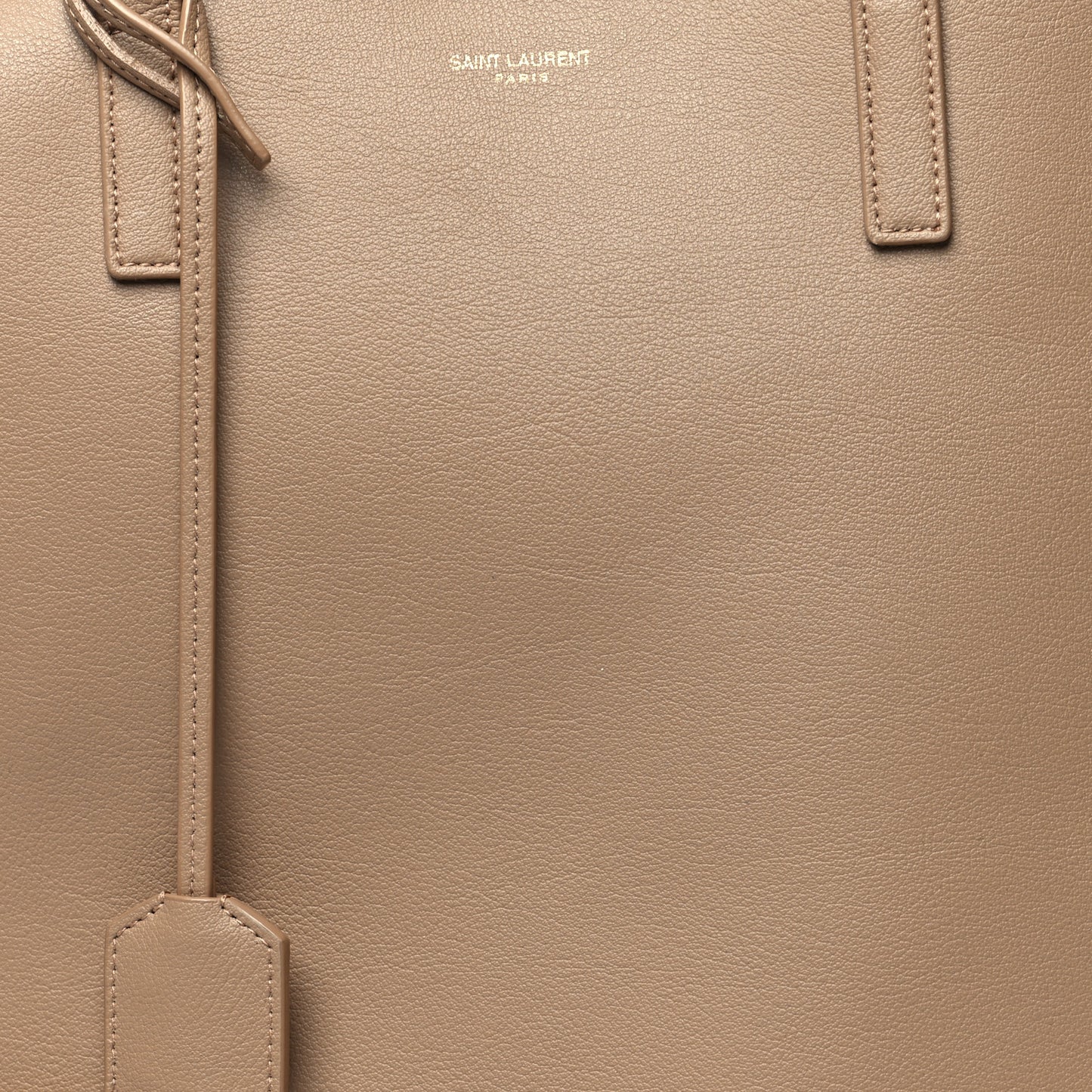 Calfskin Toy Shopping Tote Nude Powder