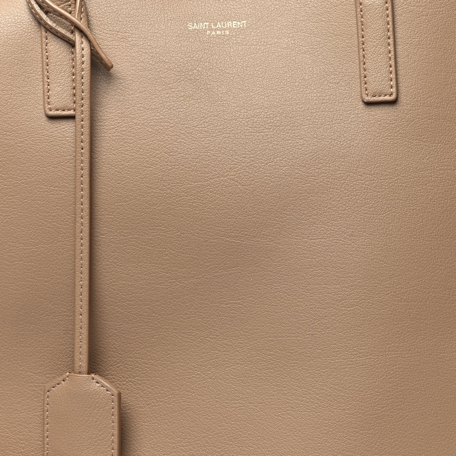 Saint Laurent Calfskin Toy Shopping Tote Nude Powder 10 of 13