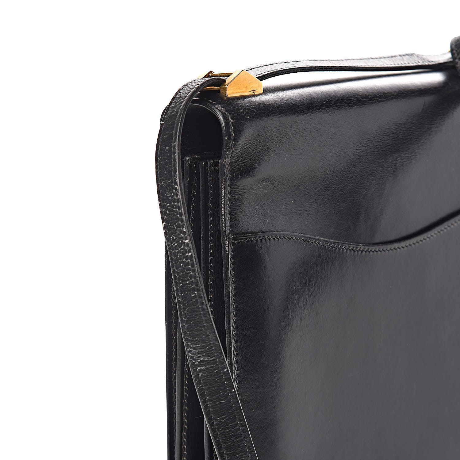 Hermes Box Shoulder Bag Black 15 of 19