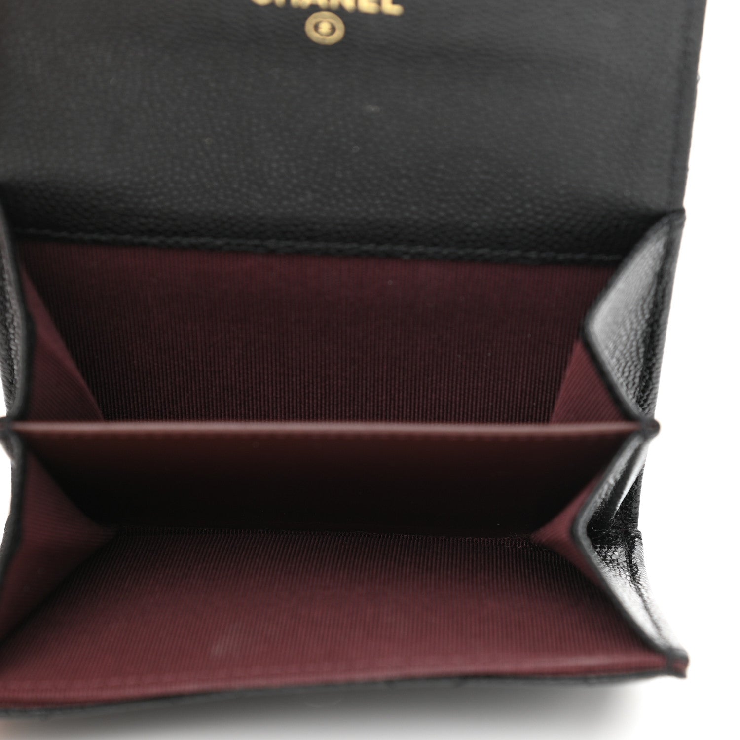 Chanel Caviar Quilted Flap Card Holder Black 5 of 9