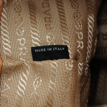 Prada Vitello Daino Side Pocket Tote Naturale 7 of 8