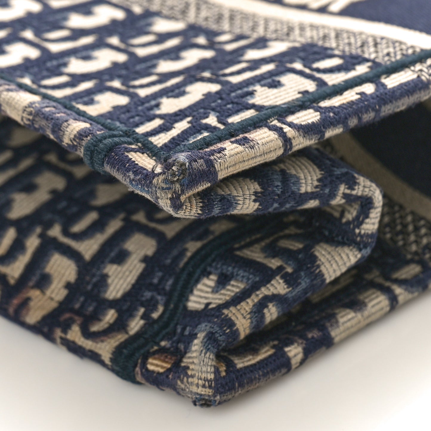 Oblique Small Book Tote Blue Multicolor