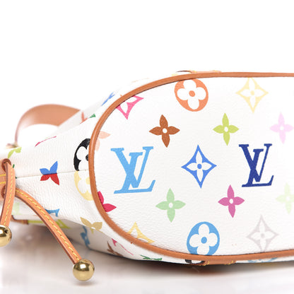 Louis Vuitton Monogram Multicolor Theda GM White 6 of 9
