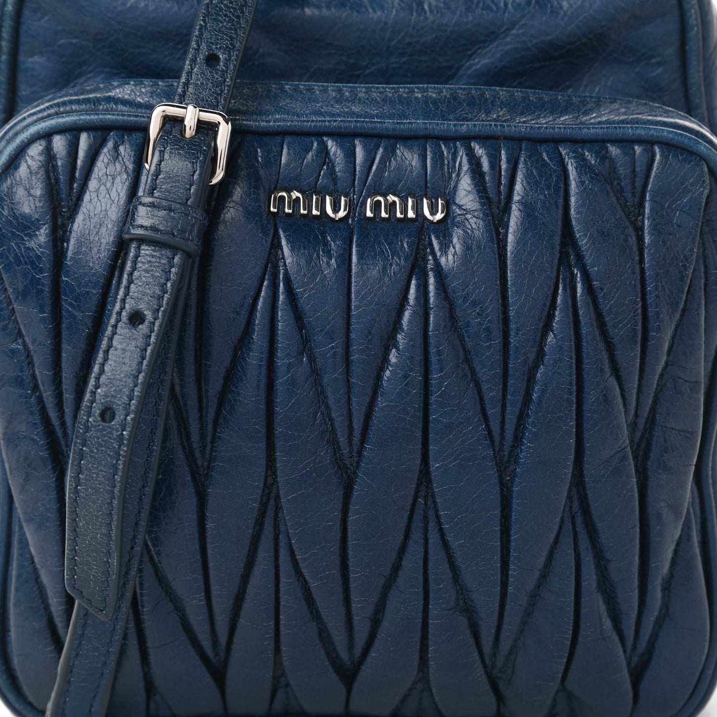 Matelasse Lux Crossbody Cobalto