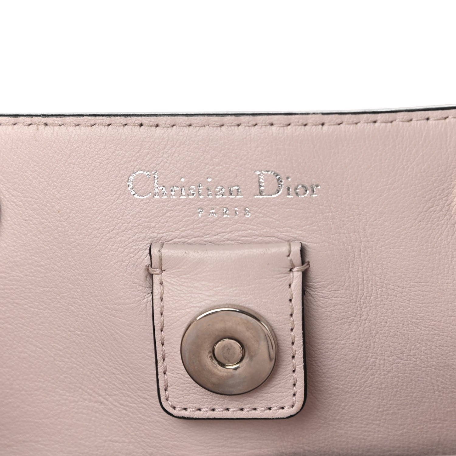 Christian Dior Smooth Calfskin Medium Diorissimo Tote Black Rose Poudre 6 of 12