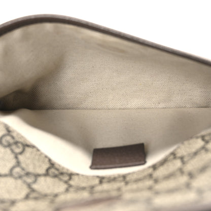 Gucci GG Supreme Monogram Neo Vintage Web Belt Bag Brown 5 of 10