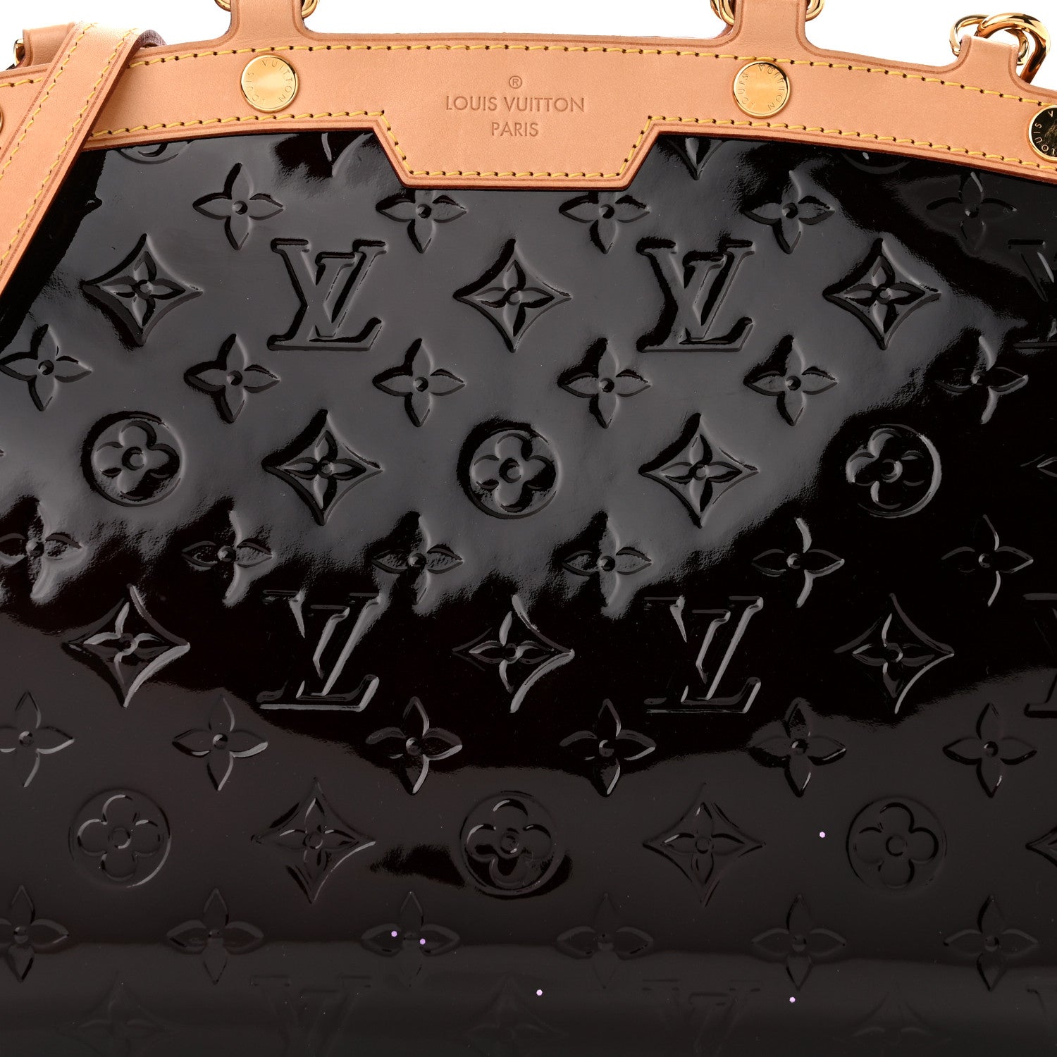 Louis Vuitton Vernis Brea MM Amarante 7 of 9