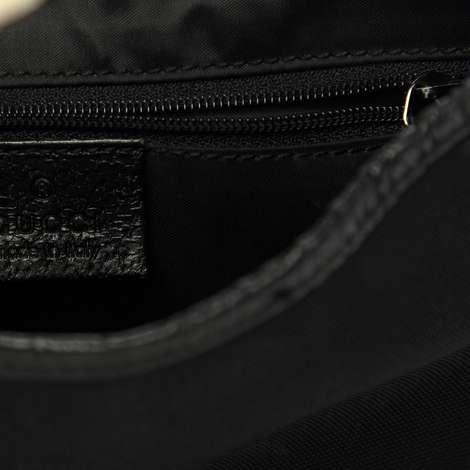 Gucci Canvas Calfskin Small Jackie O Hobo Black 6 of 10