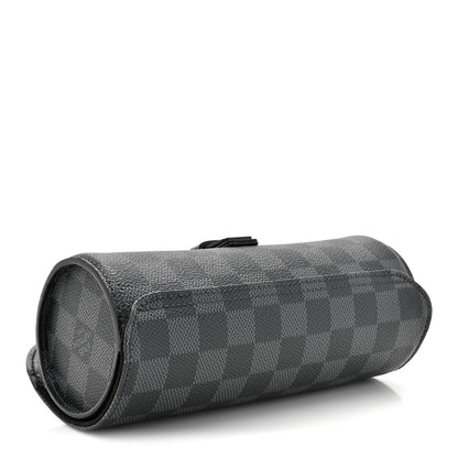 Louis Vuitton Damier Graphite 3 Watch Travel Case 4 of 8