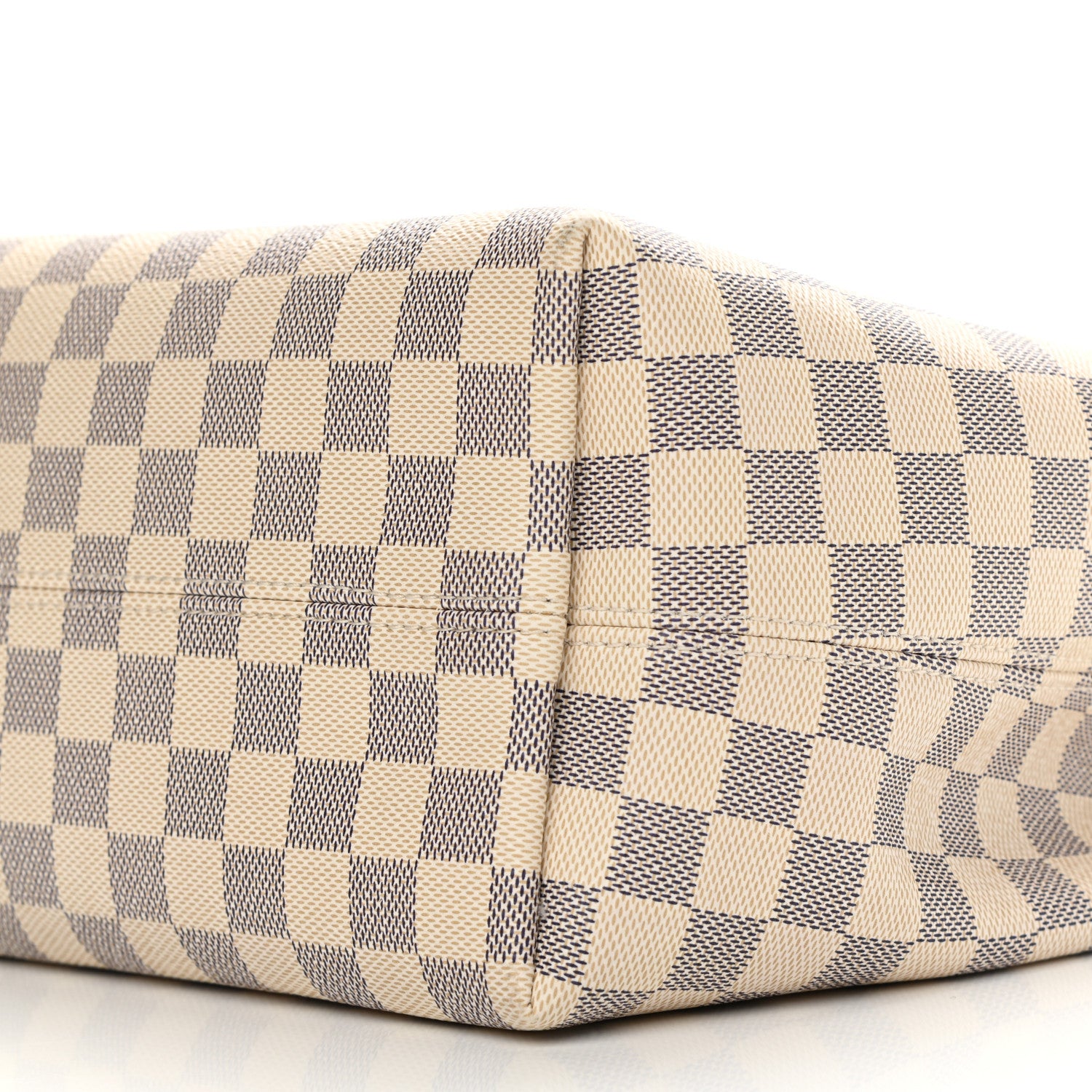 Louis Vuitton Damier Azur Graceful MM Rose Ballerine 10 of 11