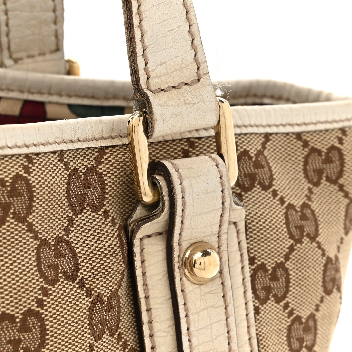 Monogram Small Jolicoeur Tote White