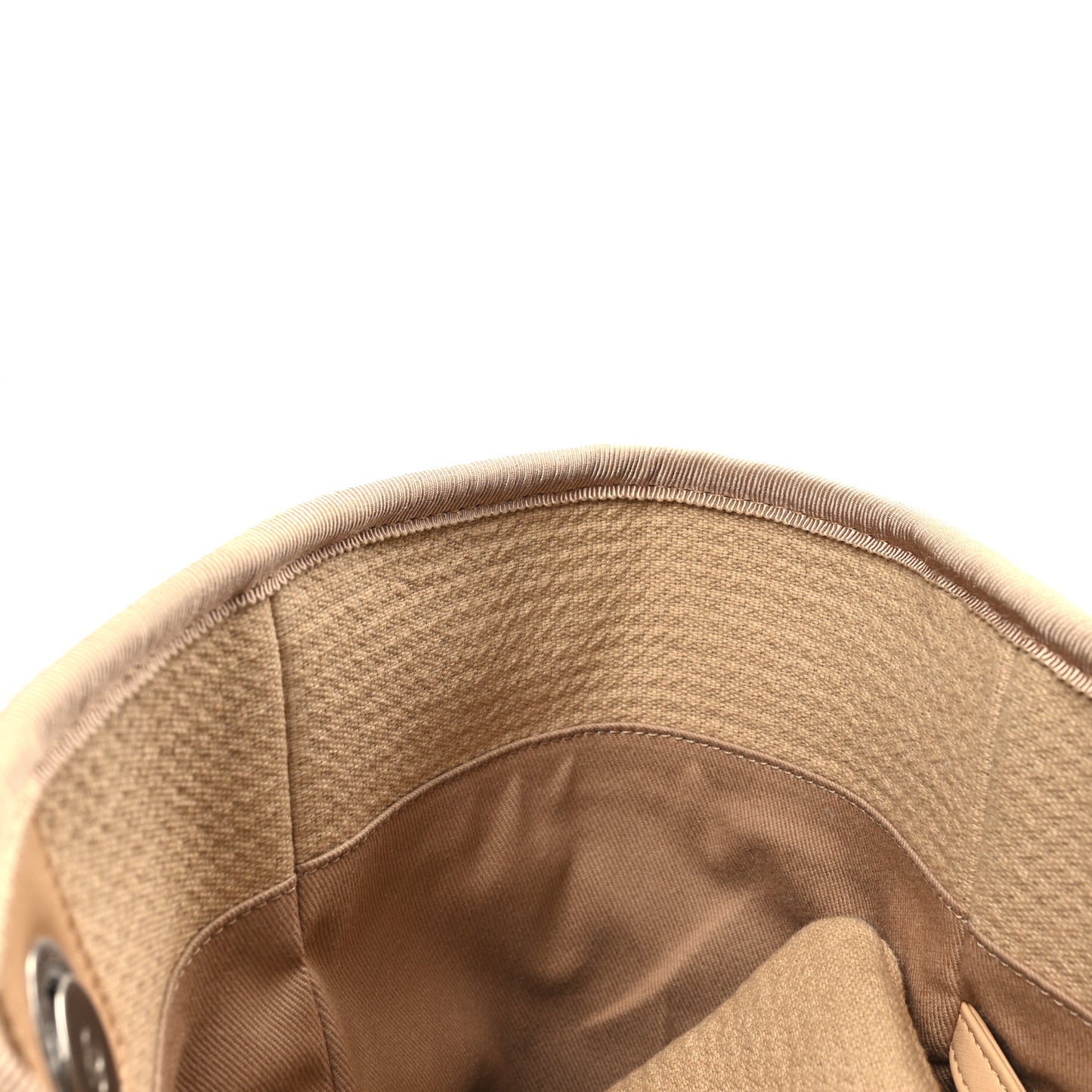 Mixed Fibers Medium Deauville Tote Beige