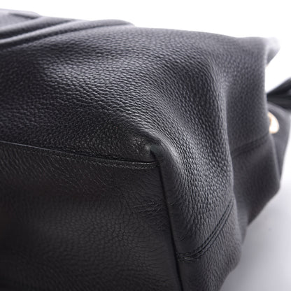 Gucci Pebbled Calfskin Medium Soho Chain Shoulder Bag Black 9 of 12