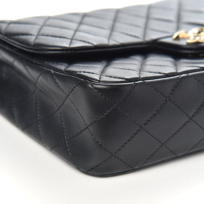 Chanel Lambskin Medium Westminster Pearl Flap Black 7 of 10