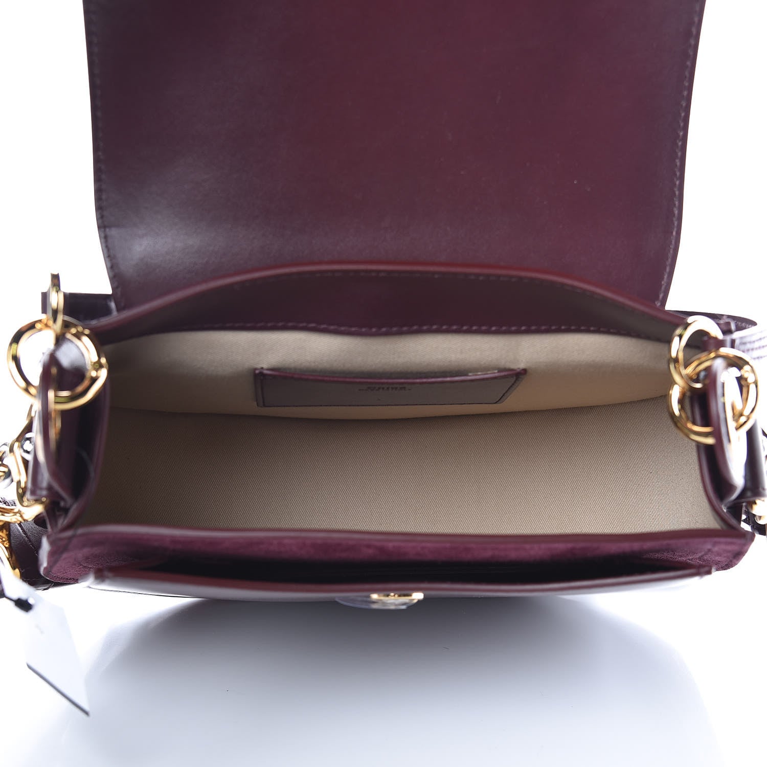 Chloe Calfskin Large Tess Bag Burnt Brown 5 of 8