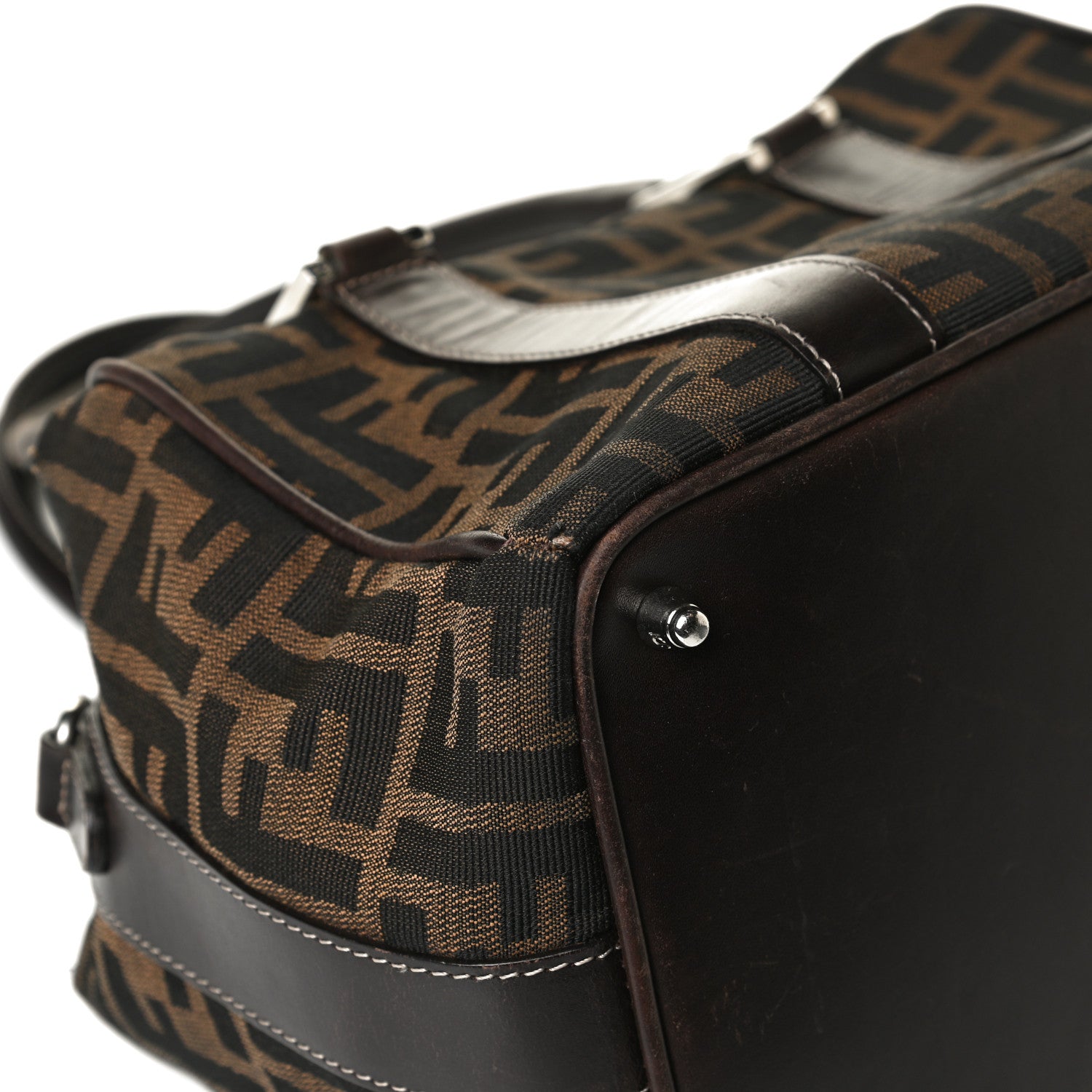Fendi Zucca Boston Tobacco 22 of 27