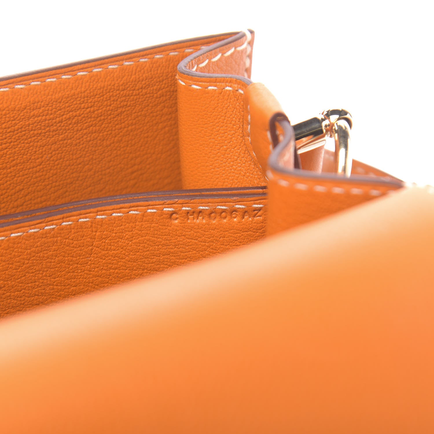 Hermes Evercolor Sac Roulis 23 Abricot 6 of 9