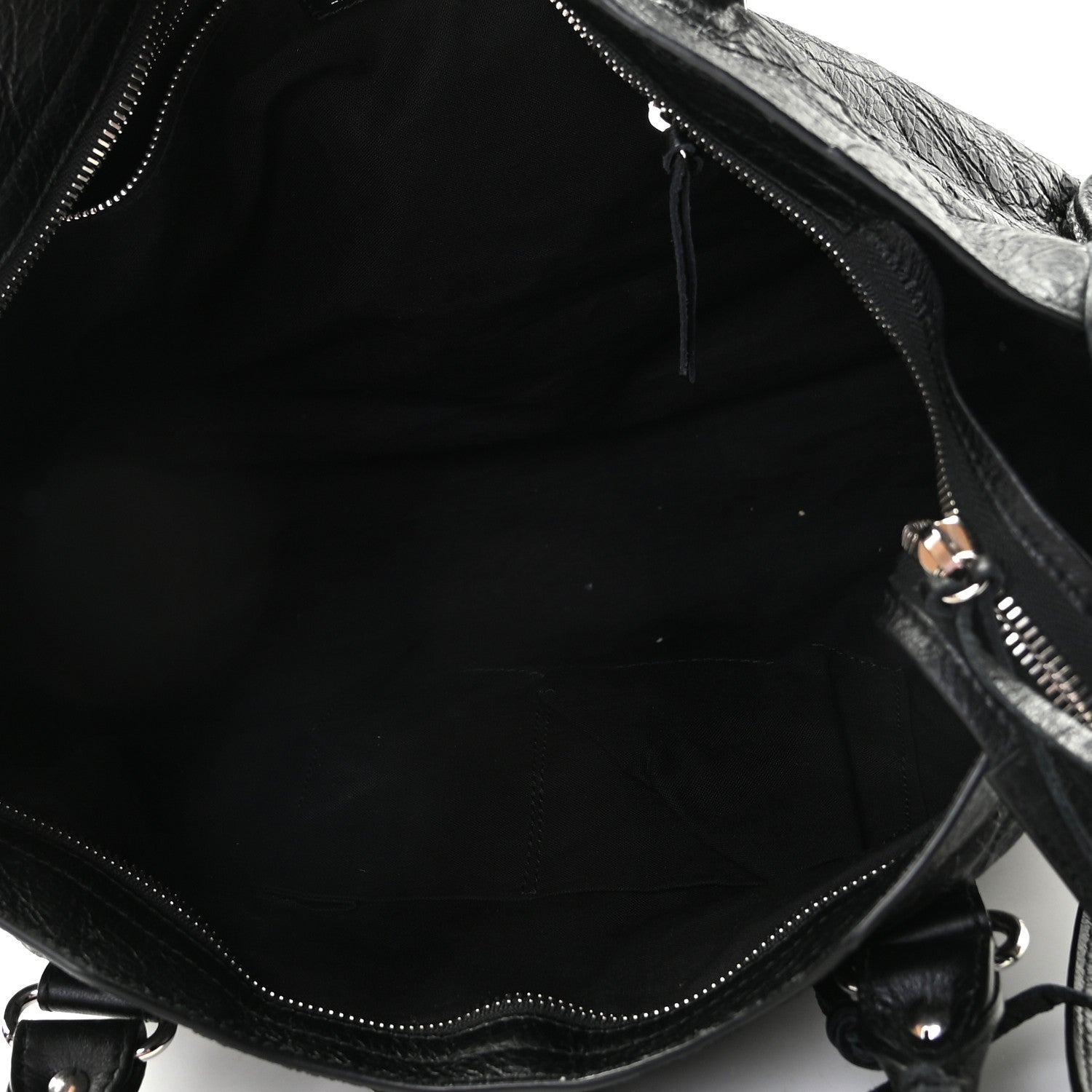 Balenciaga Agneau Classic Silver Hardware City Black 6 of 8
