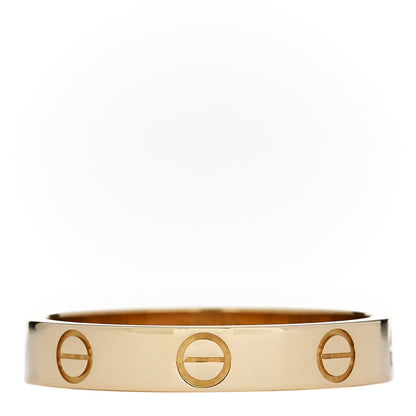 Cartier 18K Yellow Gold 3.5mm LOVE Wedding Band Ring 57 8 3 of 5
