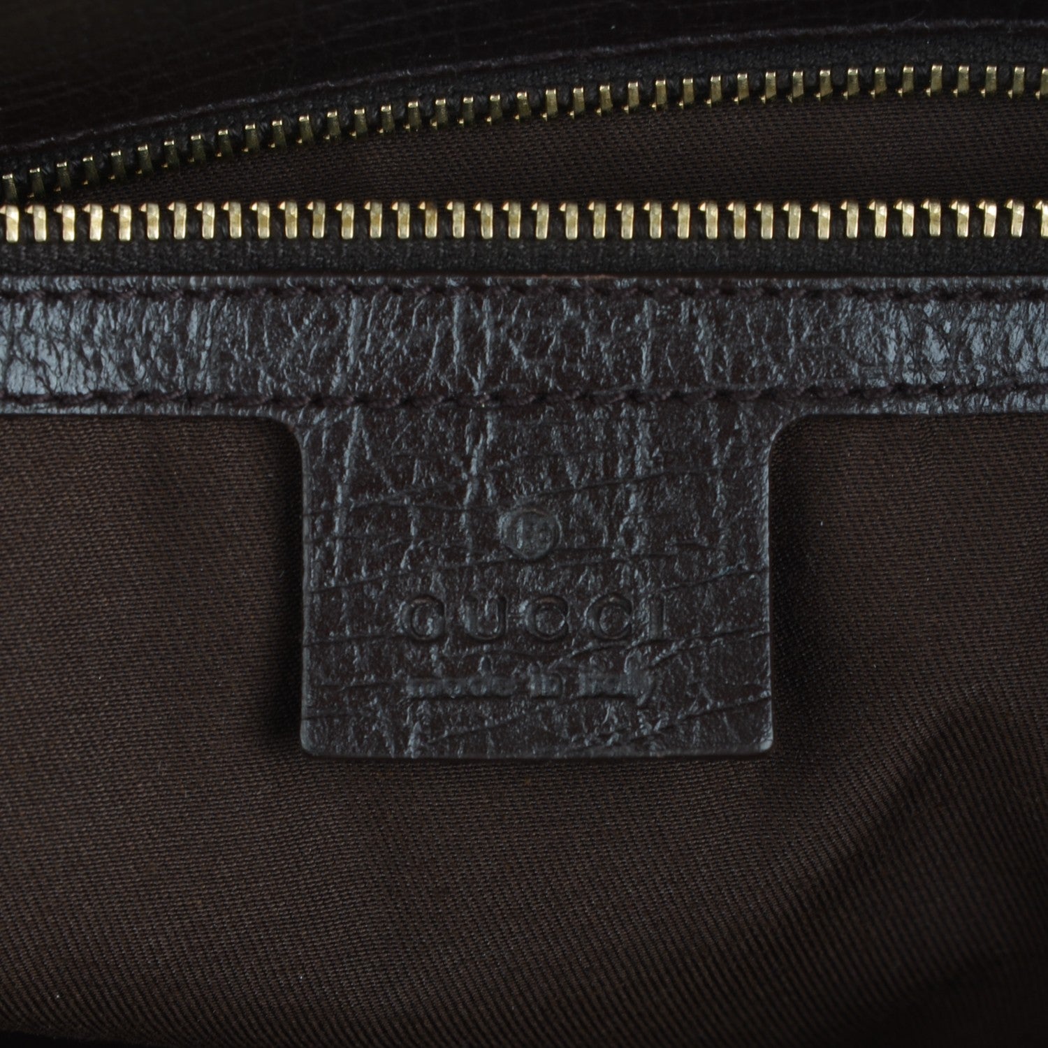 Gucci Monogram Large Horsebit Chain Hobo Dark Brown 6 of 7