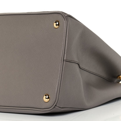 Prada Saffiano Large Galleria Double Zip Tote Argilla 9 of 9
