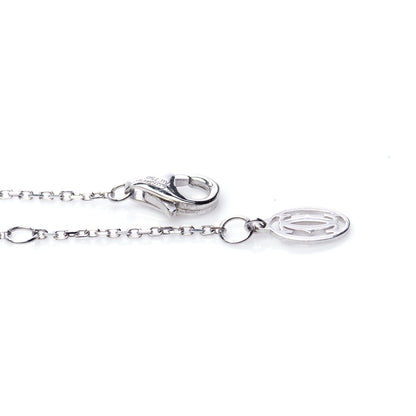 Cartier 18K White Gold Diamond XS D'Amour Bracelet 5 of 7